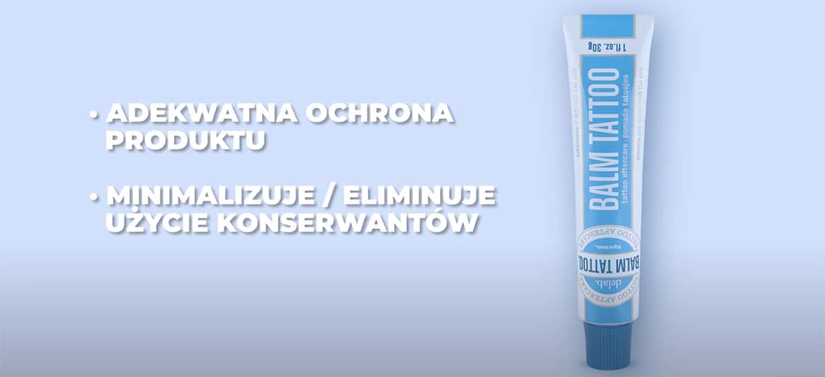 opakowanie kremu do tatuażu