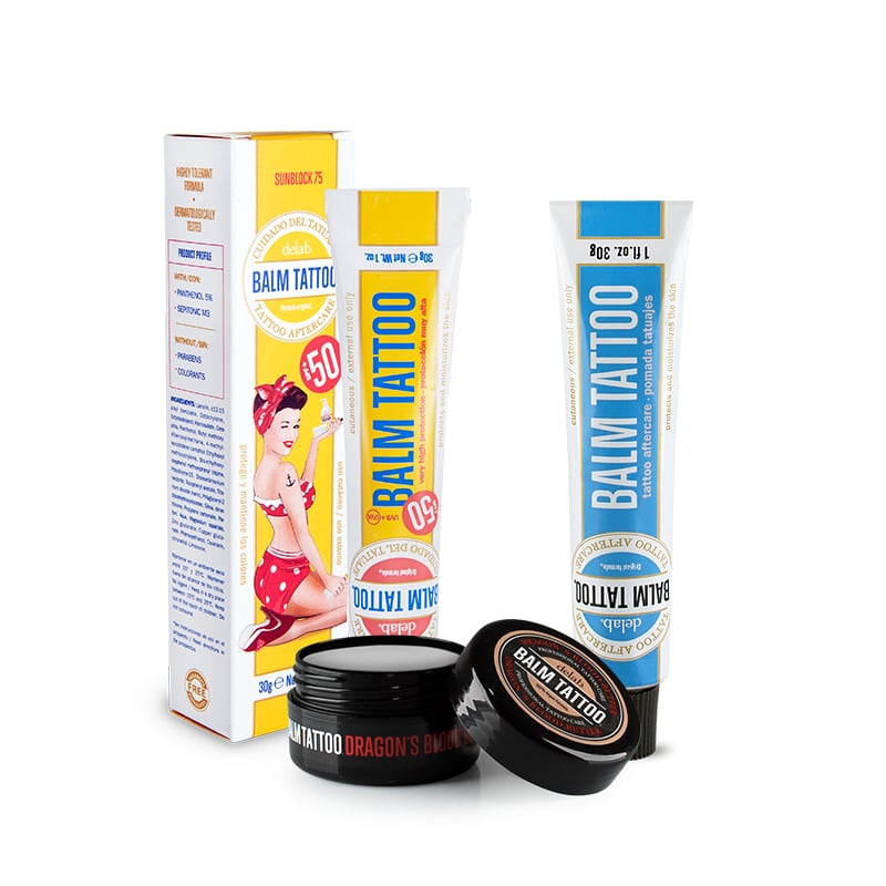 Zestaw Do Pielegnacji Tatuazu 3w1 Gojenie Pielegnacja Ochrona Uv